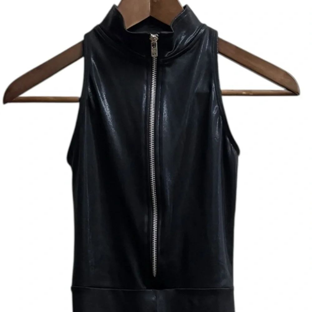 The Lineup JAMIE UNITARD in Myst Black/Black | Size 14